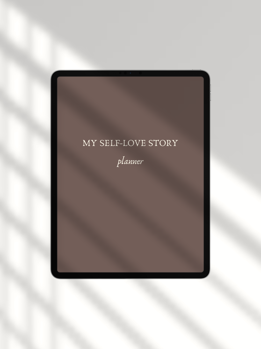 Planer rozwoju osobistego i self-care wersja cyfrowa PDF na tablet lub do druku - My Self-Love Story
